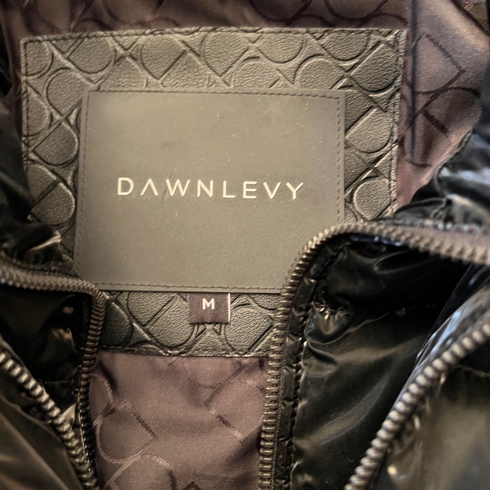 Dawn Levy Kimmy Hooded Shine Puffer Size Medium — image 4 of 8